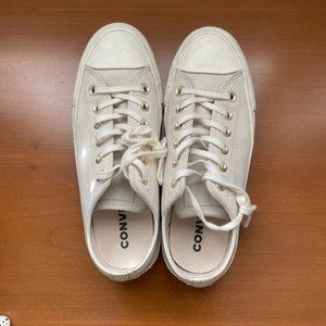 Converse Low Top White/Off White Shoes Size 6.5
